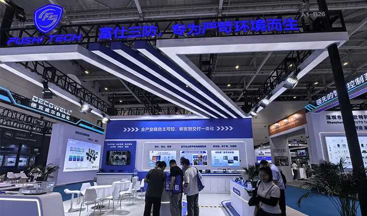FushiZK presenta tabletas resistentes en IOTE 2025 Shenzhen
